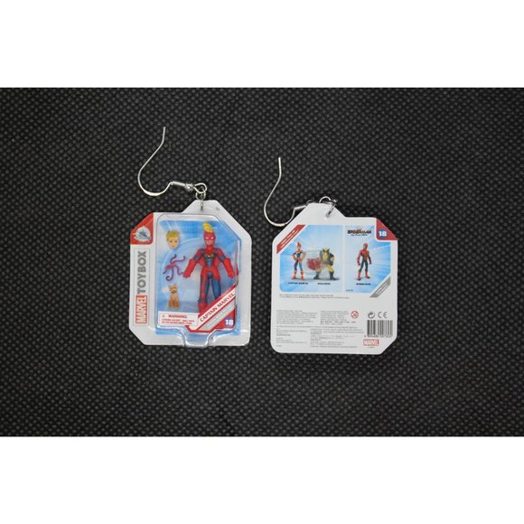Mini Brands / Marvel - Captain Marvel earrings - Picture 4 of 7